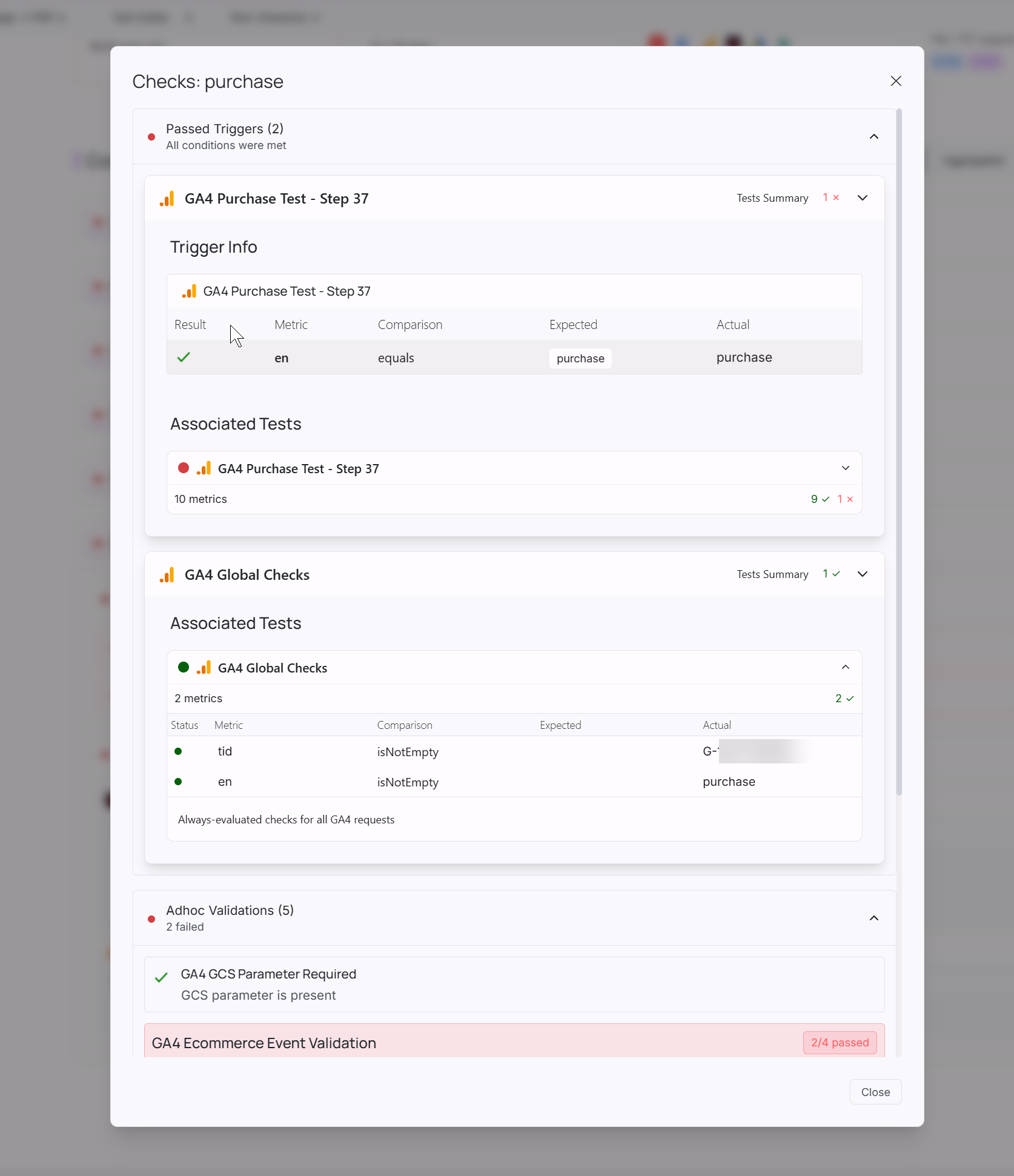 Automated Validation for GA4 Events