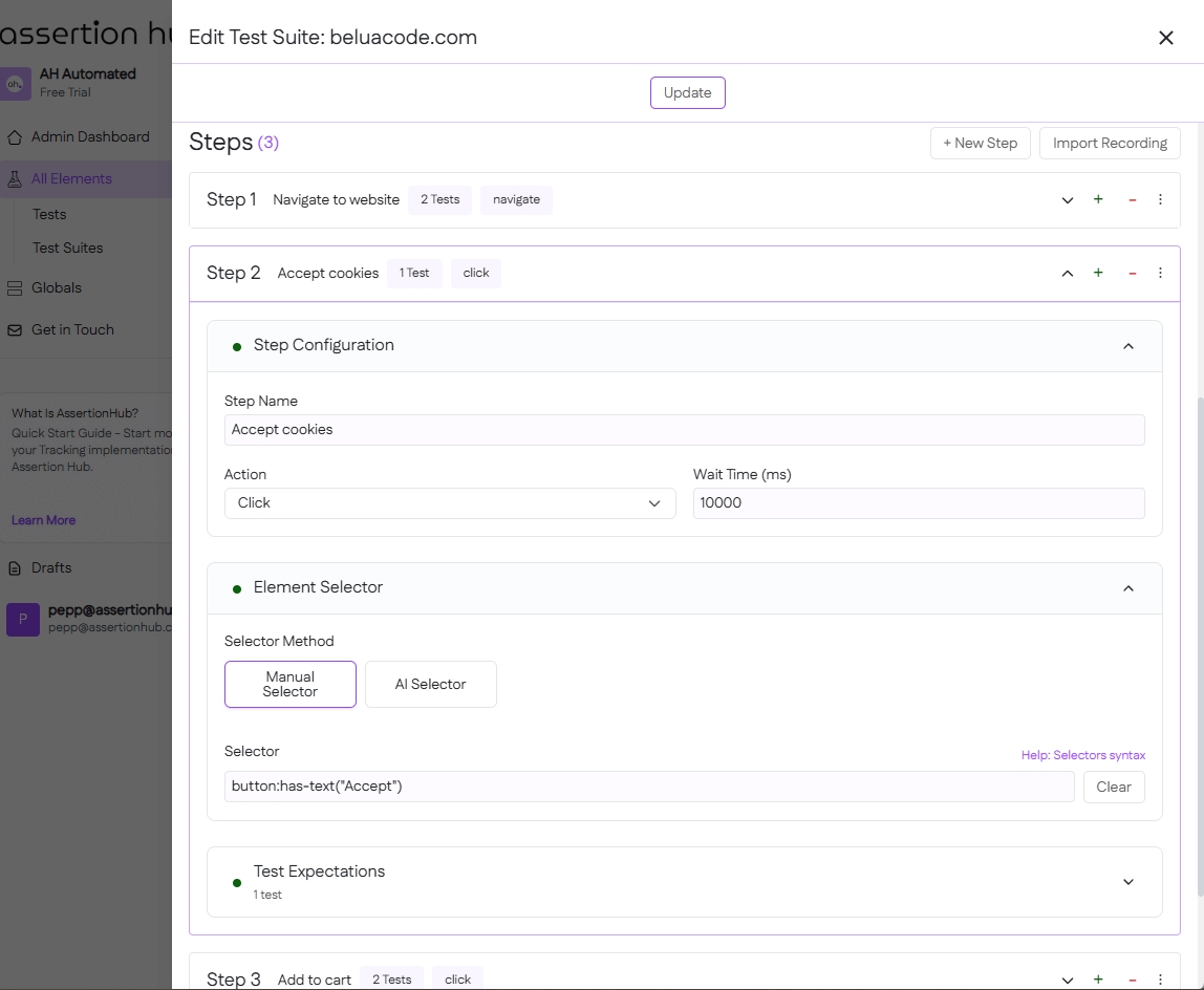 Test Suite Section 2